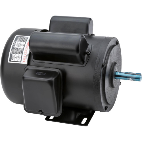 Grizzly Industrial Heavy-Duty Motor 1 HP Single-Phase TEFC 110V/220V, Grizzly Industrial Heavy-Duty Motor 1 HP Single-Phase TEFC 110V/220V w/ a speed of 1725 RPM, Grizzly Industrial Heavy-Duty Motor 1 HP Single-Phase TEFC 110V/220V w/ 3450 RPM, Motor Schematic of Grizzly Industrial Heavy-Duty Motor 1 HP Single-Phase TEFC 110V/220V