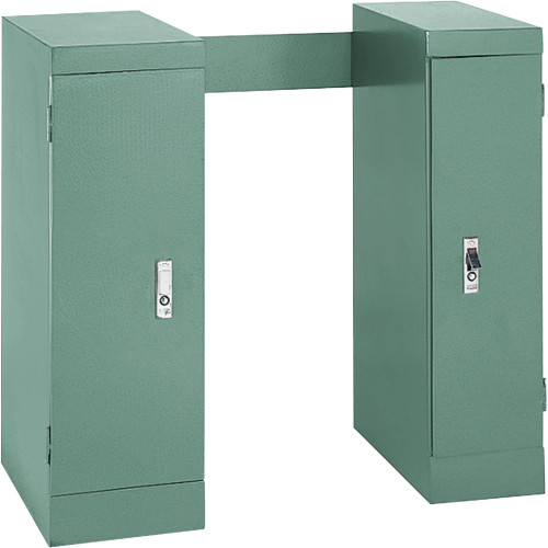 Front view of Grizzly Industrial Lathe Stand for G4000