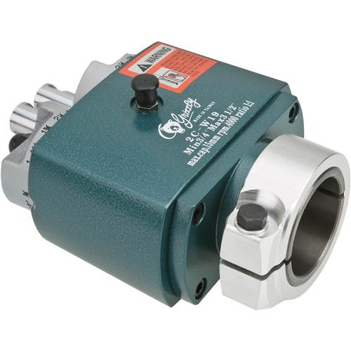 Grizzly Industrial Boring Head - Spindle for G4185, Grizzly Industrial Boring Head - 2 Spindle for G4185, Grizzly Industrial Boring Head - 3 Spindle for G4185, Detailed view of Grizzly Industrial Boring Head, Grizzly Industrial Boring Head - Spindle for G4185 in White Background