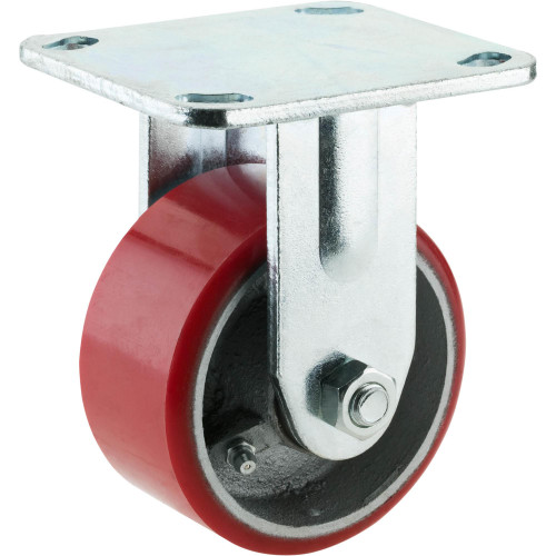 Grizzly Industrial Heavy-Duty Fixed Caster, Grizzly Industrial 4" Heavy-Duty Fixed Caster, Grizzly Industrial 5" Heavy-Duty Fixed Caster, Grizzly Industrial 6" Heavy-Duty Fixed Caster, Grizzly Industrial 8" Heavy-Duty Fixed Caster