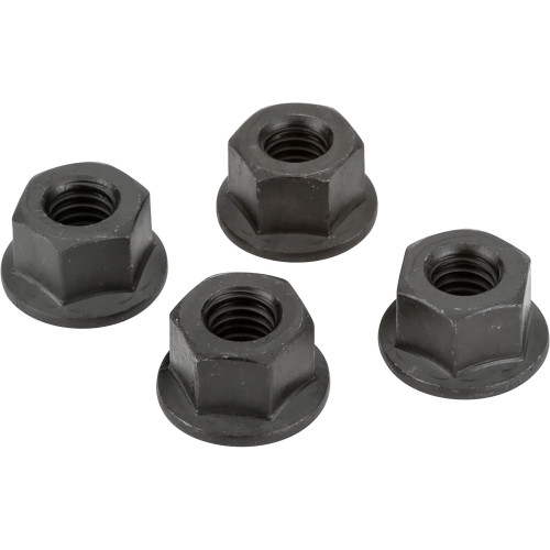 Grizzly Industrial Flanged Nut Pack of 4, Grizzly Industrial Flanged Nut Pack of 4 3/8" - 16, Grizzly Industrial Flanged Nut Pack of 4 1/2" - 13