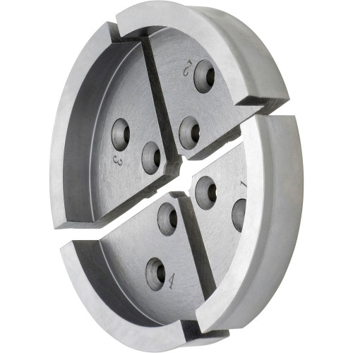 Detailed view of Grizzly Industrial 4" Dovetail Jaws For 4 Jaw Chuck