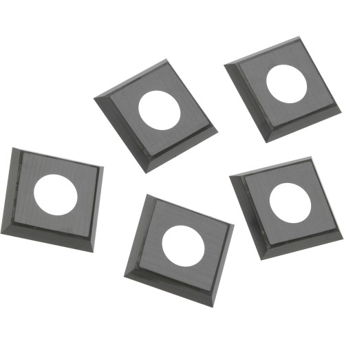 Grizzly Industrial Indexable Carbide Inserts - 14 x 14 x 2mm, 10-Pk in White Background, Detailed View of the Grizzly Industrial Indexable Carbide Inserts - 14 x 14 x 2mm