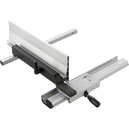 Grizzly Industrial Resaw Fence Complete for 14" Bandsaws in white background, Detailed view of Grizzly Industrial Resaw Fence Complete for 14" Bandsaws, Grizzly Industrial Resaw Fence Complete for 14" Bandsaws in Use, Close up view of Grizzly Industrial Resaw Fence Complete for 14" Bandsaws