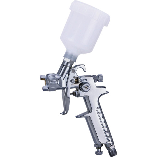 Grizzly Industrial Deluxe Mini HVLP Spray Gun in white background