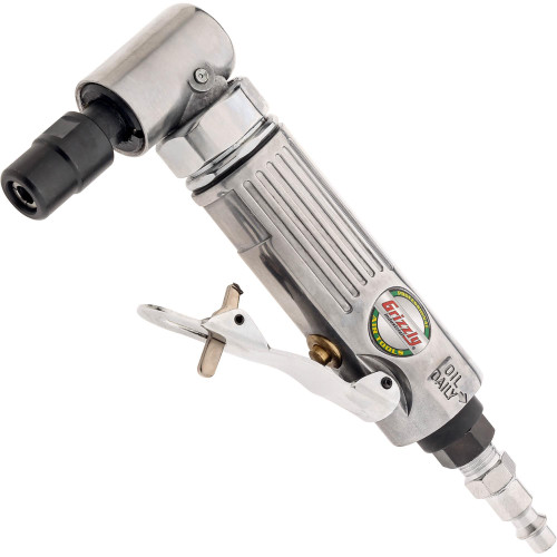 Grizzly Industrial 1/4" Angle Die Grinder in white background