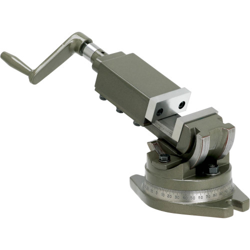 Grizzly Industrial 2" Two-Way Precision Angle Vise in white background