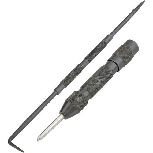 Grizzly Industrial Center Punch/Scribe Set in white background
