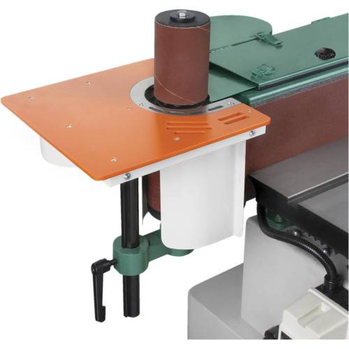 Detailed view of Grizzly Industrial Auxiliary Dust Table