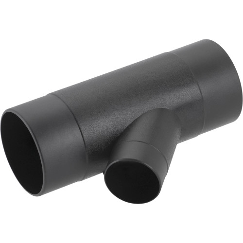 Close up view of Grizzly Industrial 4" x 4" x 2-1/2" Y-Fitting