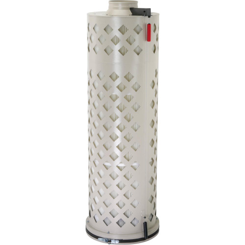 Grizzly Industrial Canister Filter Assembly in white background, Grizzly Industrial Canister Filter Assembly for G0441, Grizzly Industrial Canister Filter Assembly for G0440