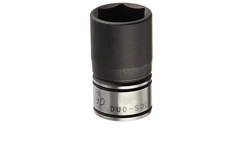 Grey Pneumatic 1/2" Drive x 36mm Deep Duo-Socket - 6 Point (82036MD)