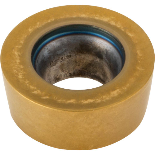 Close-up of Grizzly Industrial Round RCMT-10T3 Insert for T10853