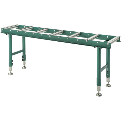 Grizzly Industrial Heavy-Duty Roller Table, Grizzly Industrial 14" x 78" Heavy-Duty Roller Table, Grizzly Industrial 14" x 118" Heavy-Duty Roller Table