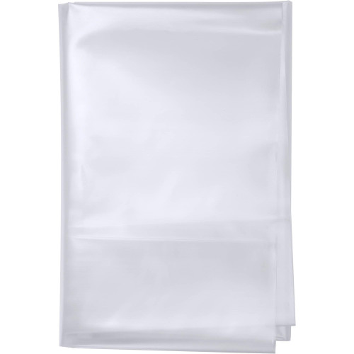 Grizzly Industrial Filter Bag in white background, Unfolded Grizzly Industrial Filter Bag, Grizzly Industrial Filter Bag holded by hand