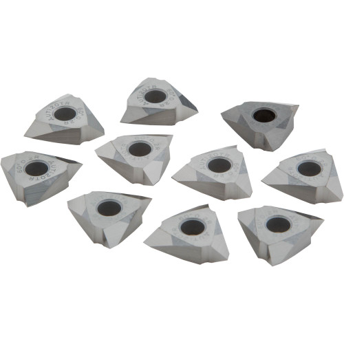 Grizzly Industrial Carbide Insert MTTR full set, Close-up of Grizzly Industrial Carbide Insert MTTR
