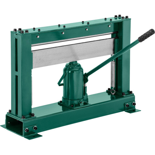 Right side view of Grizzly Industrial 24" Hydraulic Bending Brake, Left side view of Grizzly Industrial 24" Hydraulic Bending Brake