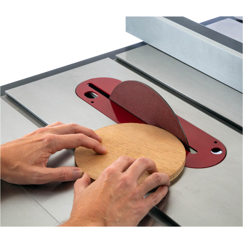 Grizzly Industrial Sanding Disc Kit for G0869/G0870 in use, Front view of Grizzly Industrial Sanding Disc Kit for G0869/G0870, Back view of Grizzly Industrial Sanding Disc Kit for G0869/G0870