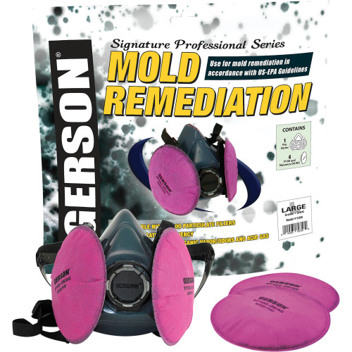 Grizzly Industrial Mold Remediation Respirator Kit, Grizzly Industrial Mold Remediation Respirator Kit - Medium, Grizzly Industrial Mold Remediation Respirator Kit - Large