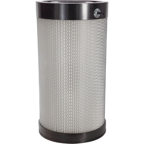Grizzly Industrial 1 Micron Canister Filter for G0944 Dust Collector in white background, Detailed view of Grizzly Industrial 1 Micron Canister Filter for G0944 Dust Collector
