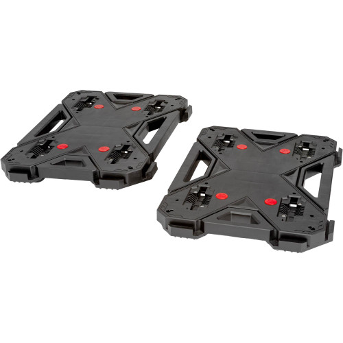 Grizzly Industrial Interlocking Dolly in white background, Front view of Grizzly Industrial Interlocking Dolly, Another angle of Grizzly Industrial Interlocking Dolly, Grizzly Industrial Interlocking Dolly Wheel, Close-up of Grizzly Industrial Interlocking Dolly