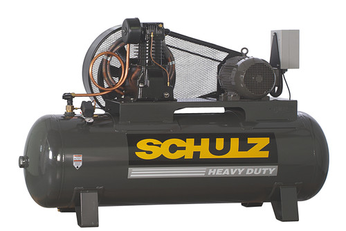 Schulz 208-230/460V 10HP 3PH 120 Gal Air Compressor (932.9327-0)