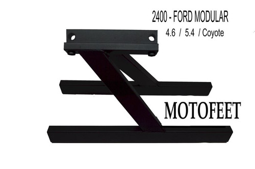 Versatile Motofeet engine stand for Ford Mod Block 4.6L/5.4L and Coyote engines, ideal for maintenance and mobility.