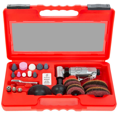 Sunex 1/4" DRIVE MINI RIGHT ANGLE DIE GRINDER KIT (SX264K)