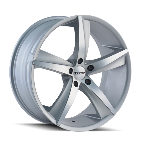 Front view of Touren TR72 3272 Gloss Silver/Machined Face Wheels, Detailed view of Touren TR72 3272 Gloss Silver/Machined Face Wheels, Touren TR72 3272 Gloss Silver/Machined Face Wheels in white background