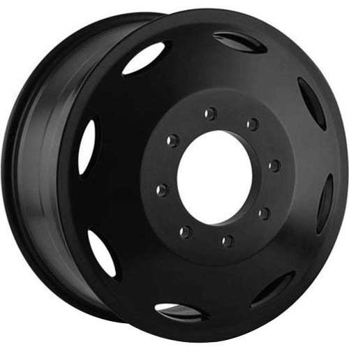 Front view of Mayhem BigRig 8180 Matte Black Wheel