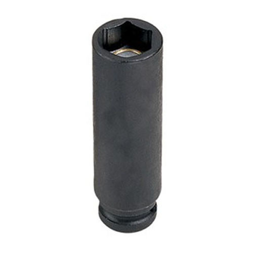 Grey Pneumatic 1/4" Drive x 3/16" Magnetic Deep Socket (906DG)