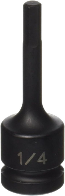 Grey Pneumatic 1/4" Drive x 2mm Hex Driver Socket (9902M)