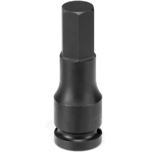 Grey Pneumatic 9925M 1/4" Drive x 2.5mm Hex Driver Socket