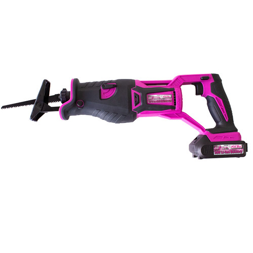 The Original Pink Box Reciprocating Saw w/Battery (PB20VREC_2Ah_CHRGR) by JB Tools