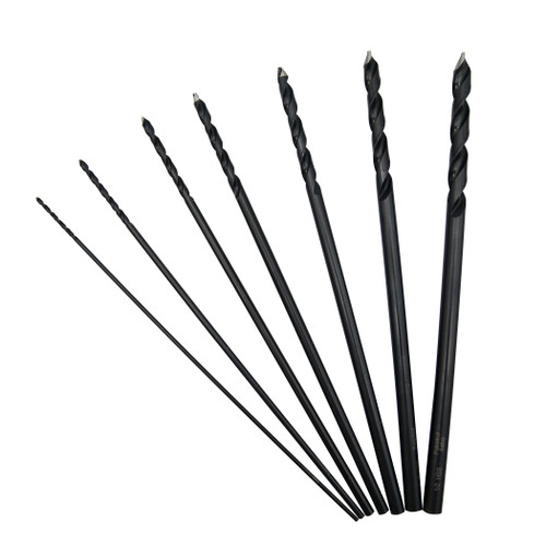 Astro Pneumatic Onyx 7-Piece Turbostep Aircraft Extension Length Drill Bit Set (TS7)