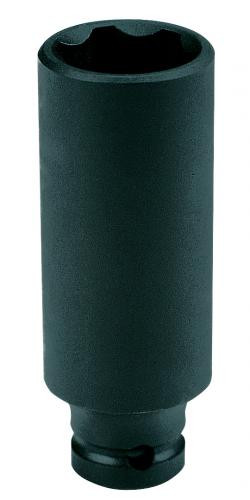 Grey Pneumatic 3/16" X 6 Point Deep 1/4" Drive Impact Socket (906DS)