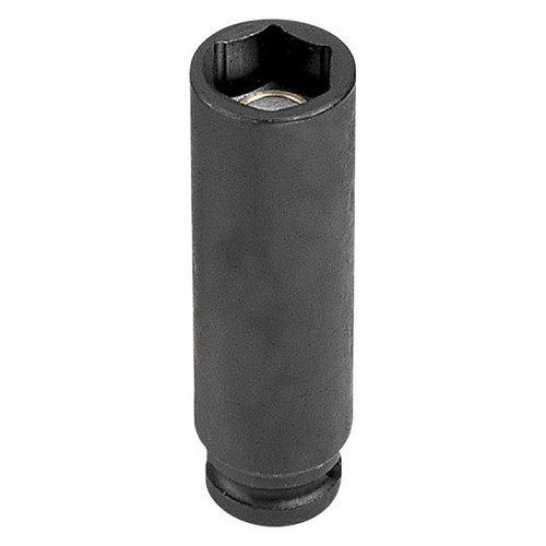 Grey Pneumatic 1/4" Drive 9/32" 6-Point Deep Magnetic Impact Socket (909DG)