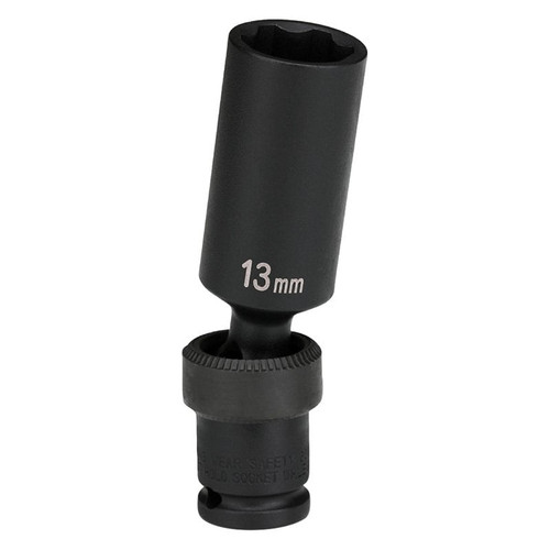 Grey Pneumatic 1/4" Drive 7 Mm 6-Point Surface Drive Deep Impact U-Joint (907UMD)