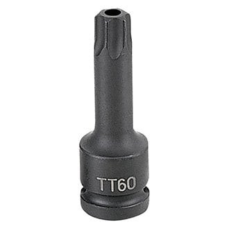 Grey Pneumatic 1/2" Drive T55 Torx (Tr) Impact Bit Socket (2155TT)