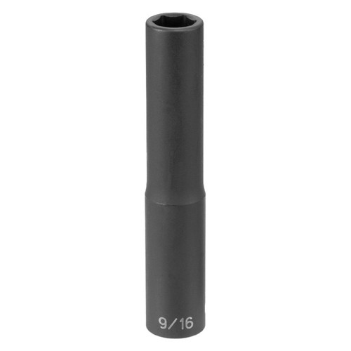 Grey Pneumatic 1/2" Drive 5/16" 6-Point Extra-Deep Impact Socket (2010XD)