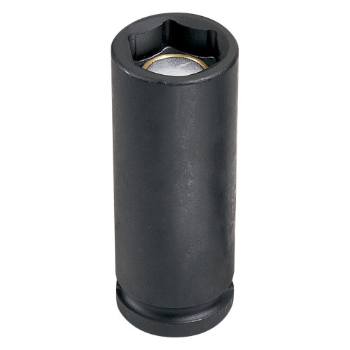 Grey Pneumatic 1/2" Drive 11 Mm 6-Point Deep Magnetic Impact Socket (2011MDG)