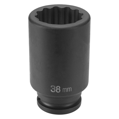 Grey Pneumatic 3/4" Drive 22 Mm 12-Point Deep Impact Socket (3122MD)