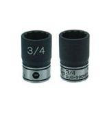 Grey Pneumatic 1/2" Drive 1-1/4" 12-Point Sae Deep Socket (82140D)