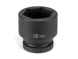 Grey Pneumatic 51Mm X 6 Point Short 1" Drive Impact Socket (4051M)