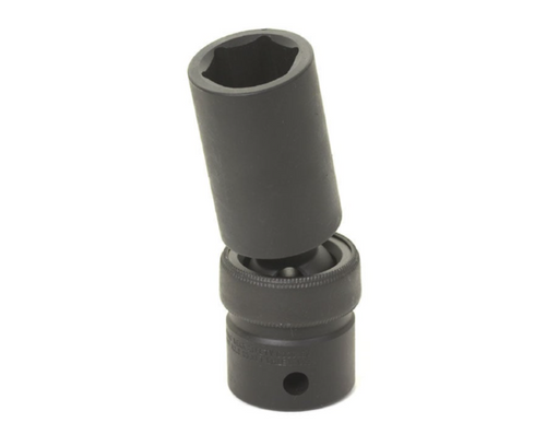 Grey Pneumatic 1/2" Drive x 10mm Deep Universal Socket (2010UMD)