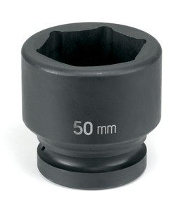 Grey Pneumatic 43Mm X 6 Point Short 1-1/2" Drive Impact Socket (6043M)