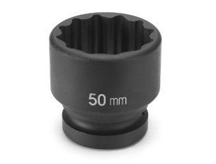 Grey Pneumatic 68Mm X 12 Point Short 1-1/2" Drive Impact Socket (6268M)