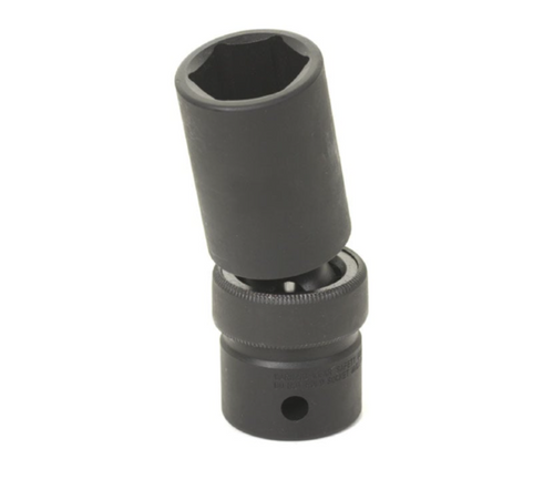 Grey Pneumatic 1/2" Drive x 1-1/4" Deep Universal Socket (2040UD)