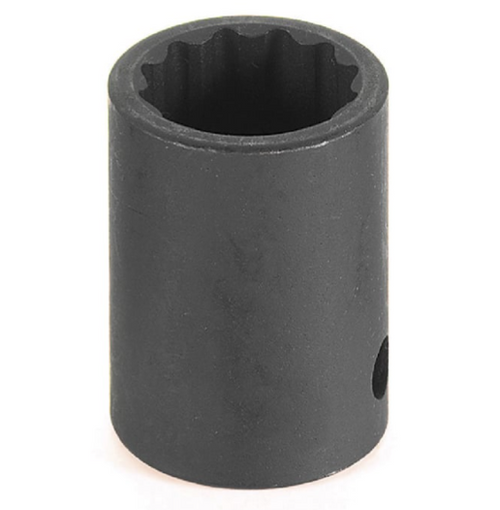 Grey Pneumatic 2125M 1/2" Drive x 25mm Standard - 12 Point Socket