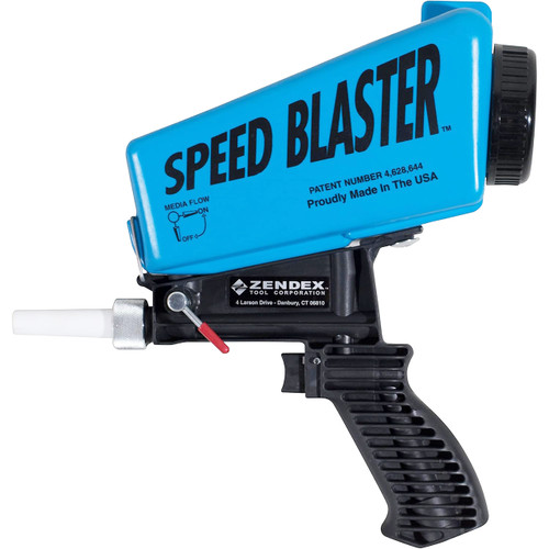 Speed Blaster Gravity Feed Sand Blaster - Blue (007B)